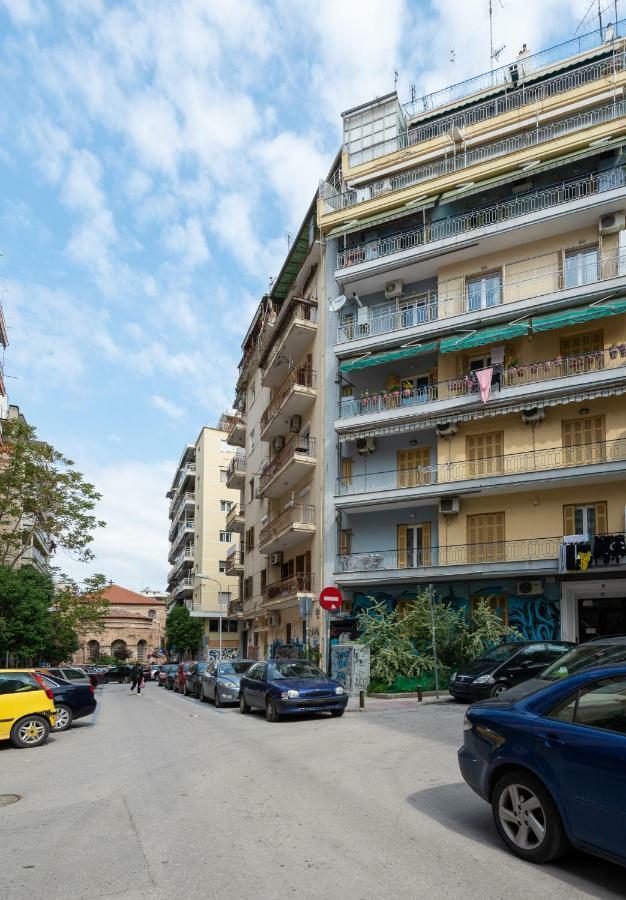 Brand-New Modern Flat In Heart Of City Tessalónica Exterior foto